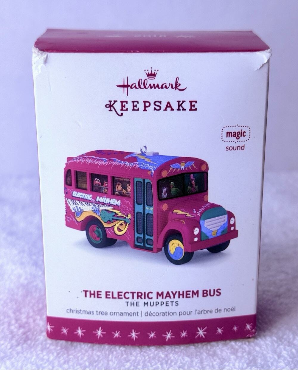 Hallmark The Muppets Electric Mayhem Band Bus Ornament Magic Sound Dr Teeth Zoot